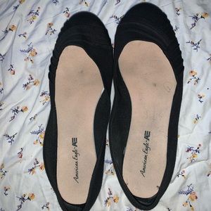 Black Ballet Flats